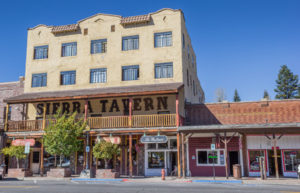 59324440 - old tavern in main street truckee, california, america